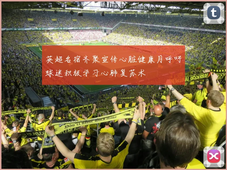 英超名宿齐聚宣传心脏健康月呼吁球迷积极学习心肺复苏术